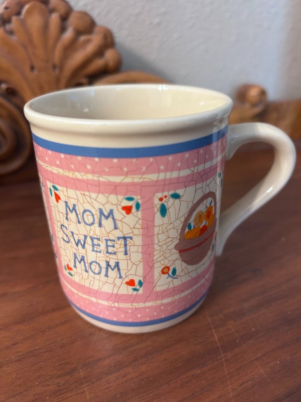 Vintage Hallmark "Mom Sweet Mom" Mug